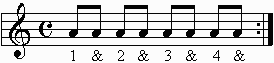 The eighth note.