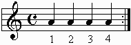 The half note.