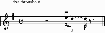 16th note descending scale on the staff.  Part of Kirk Hammet of Metallica's solo in Leper Mesiah.